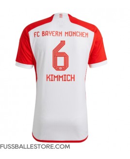 Günstige Bayern Munich Joshua Kimmich #6 Heimtrikot 2023-24 Kurzarm